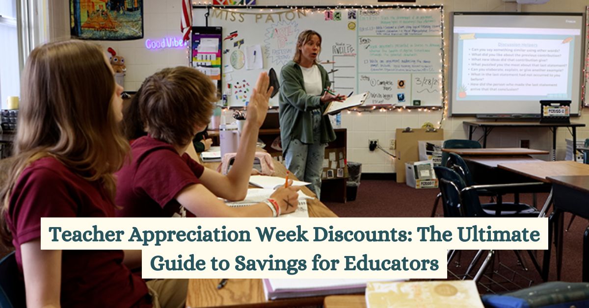 Teacher Appreciation Week Discounts